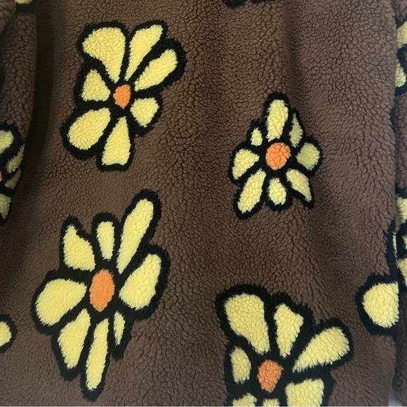Lazy Oaf Flower Fleece Hoodie - Picture 5 of 8